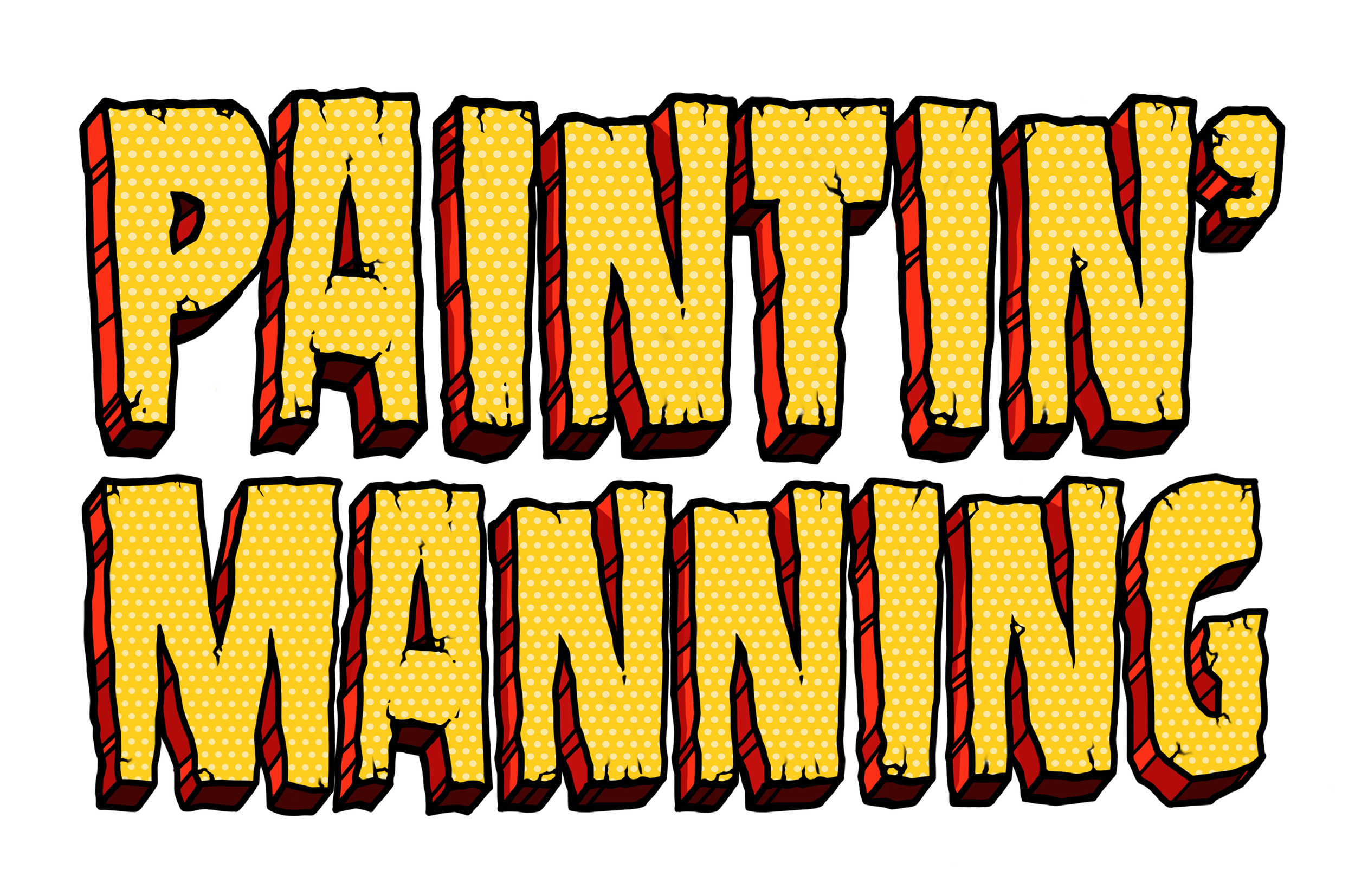 Paintin' Manning — 1988 Dunk Contest Poster by Pierick Smith